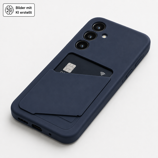 Samsung Card Slot Cover Galaxy A25 5G – Kartenfach Blue Black