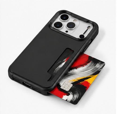 4smarts E-Ink NFC MagSafe Hülle für Apple iPhone 17 Pro Max – Qi2 Case mit personalisierbarem Display