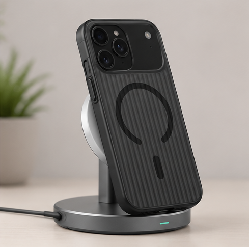 4smarts Aero MagSafe Handyhülle für Apple iPhone 17 Pro Max Schwarz – Slim Case