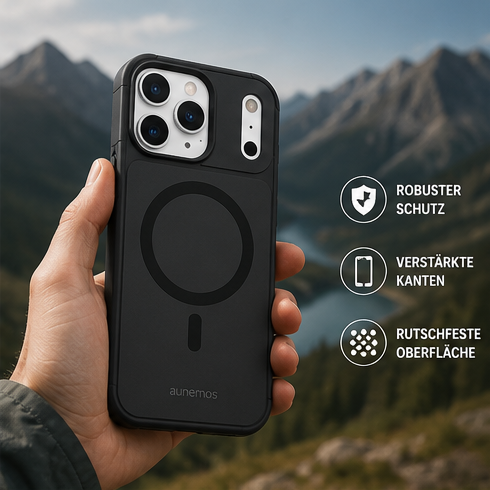 4smarts Defend Case für Apple iPhone 17 Pro Max MagSafe – Robuste Handyhülle mit Fallschutz