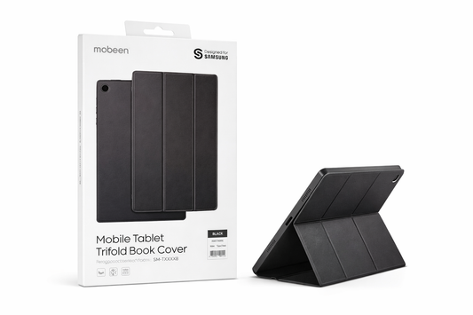 Designed for Samsung Trifold Cover für Galaxy Tab A9+ – Schwarz