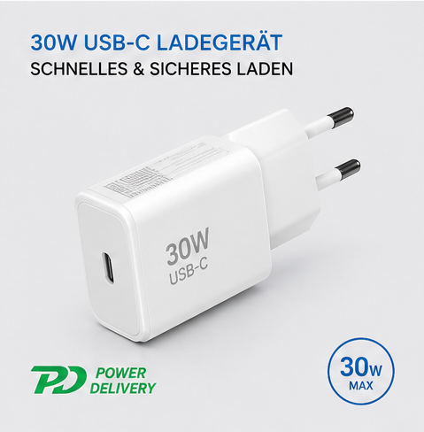 4smarts 3in1 Premium Starter Set für Apple iPhone 16 – MagSafe Hülle + Panzerglas + 30W Schnellladegerät