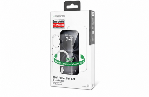 4smarts 360° Premium Protection Set für Apple iPhone 17 – MagSafe Hülle & Panzerglas