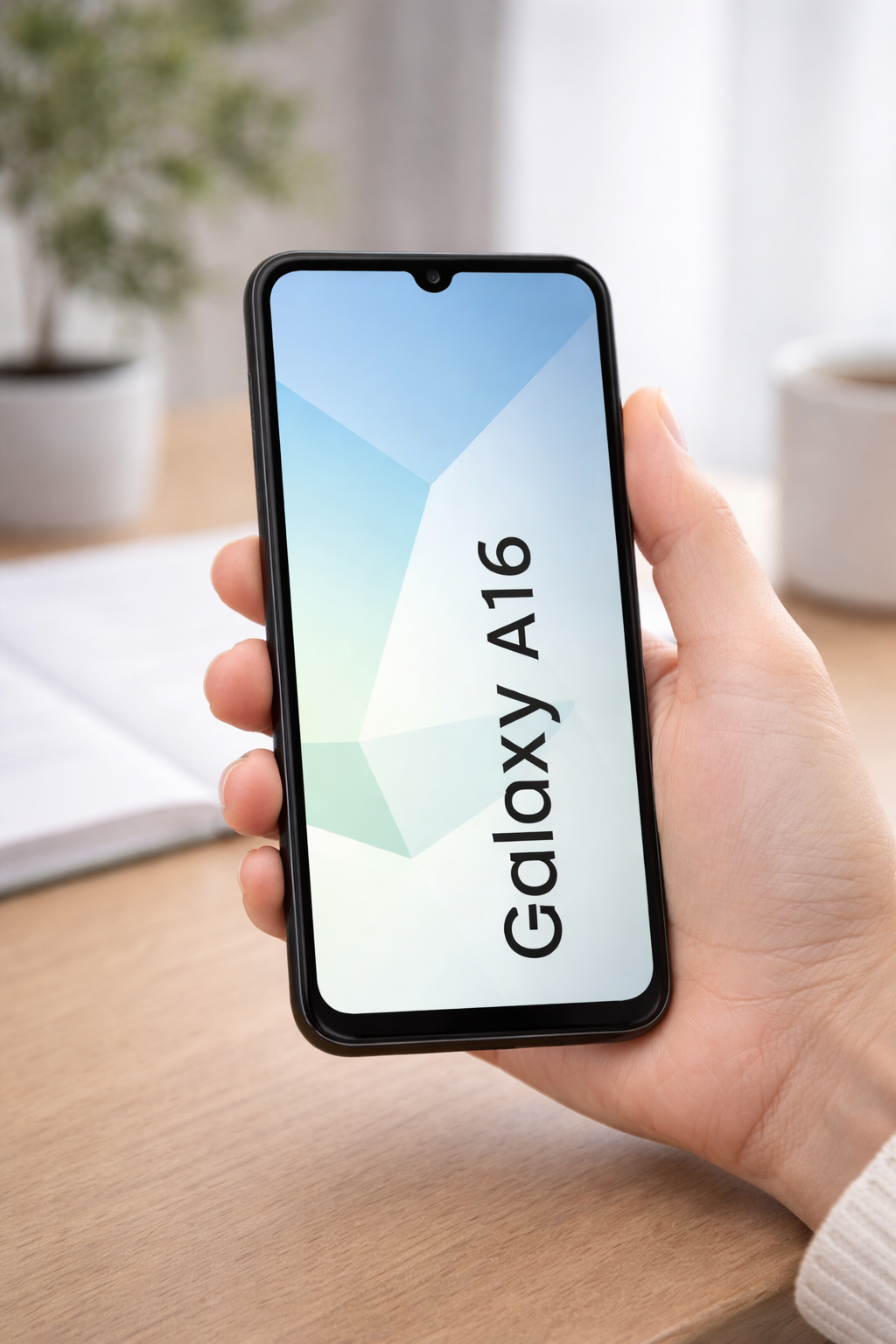 anco Dark Case für Samsung Galaxy A16 (4G / 5G) – Schwarze TPU Hülle