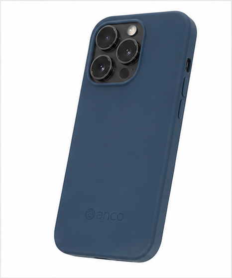 anco Liquid Silicone Hülle für Apple iPhone 15 Pro – Silikon Handyhülle Soft Touch Stoßfest