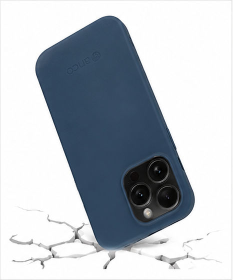 anco Liquid Silicone Hülle für Apple iPhone 15 Pro – Silikon Handyhülle Soft Touch Stoßfest