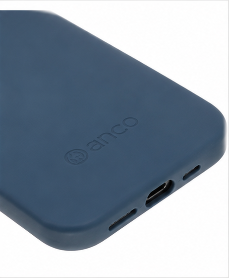 anco Liquid Silicone Hülle für Apple iPhone 15 Pro – Silikon Handyhülle Soft Touch Stoßfest