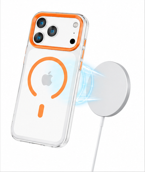 OKKES MagSafe Metal Case für Apple iPhone 17 Pro – Magnetische Handyhülle