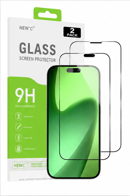 okkes® Panzerglas Matt für Apple iPhone 17 Pro Max – 3D Full Cover Displayschutz Anti-Fingerprint