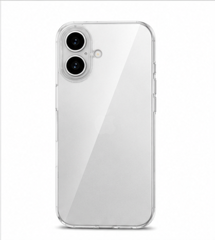 okkes® AIR TPU Hülle für Apple iPhone 17 Transparent – Ultradünnes Clear Case, Stoßfest & Kratzschutz