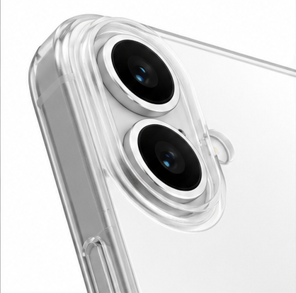okkes® AIR TPU Hülle für Apple iPhone 17 Transparent – Ultradünnes Clear Case, Stoßfest & Kratzschutz