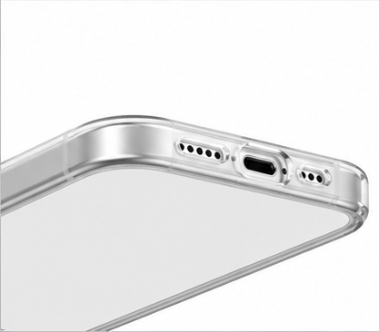 okkes® AIR TPU Hülle für Apple iPhone 17 Transparent – Ultradünnes Clear Case, Stoßfest & Kratzschutz