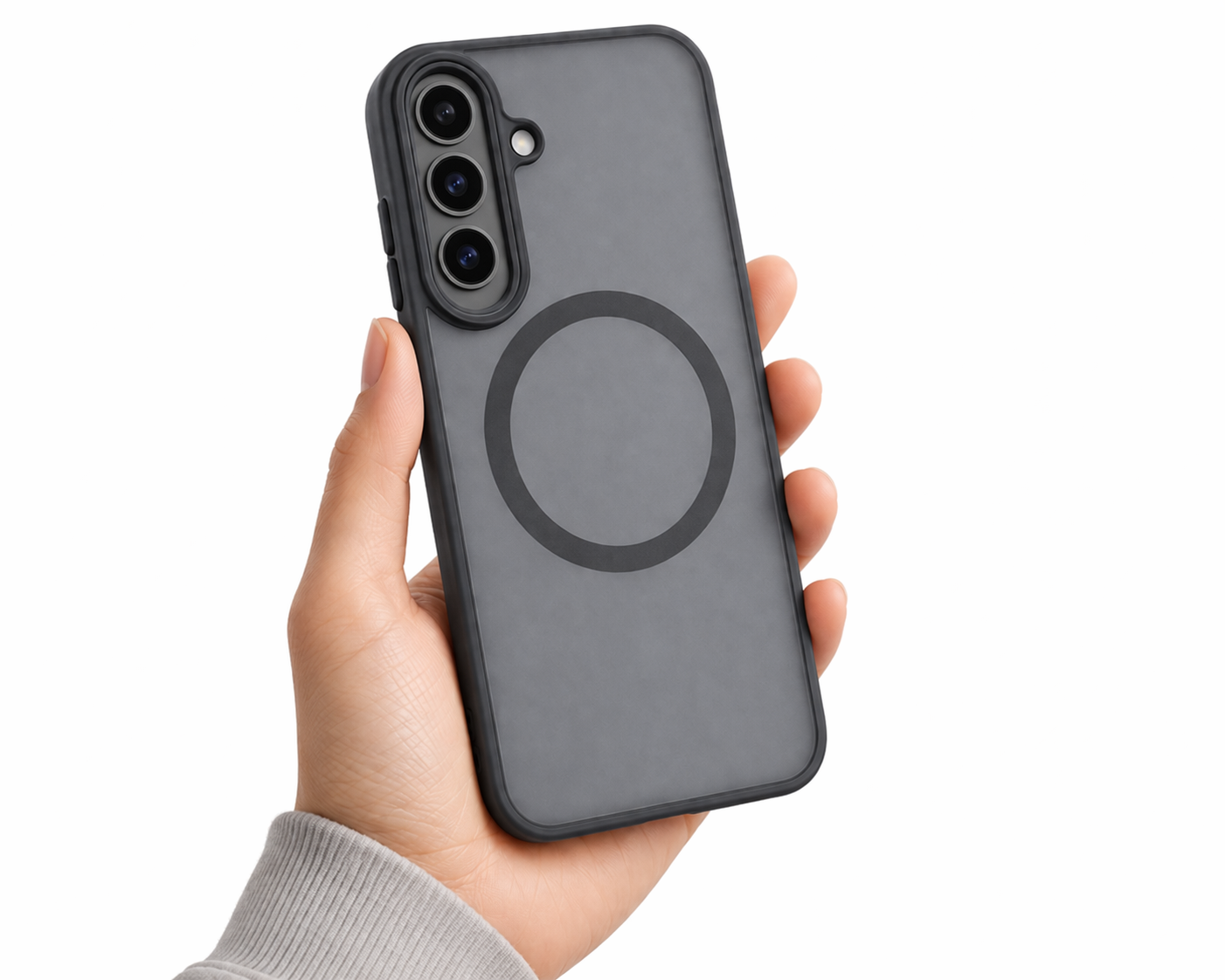 Spigen Capella Magnet Case Samsung Galaxy S26 – Qi2 Magnet | Frost Black