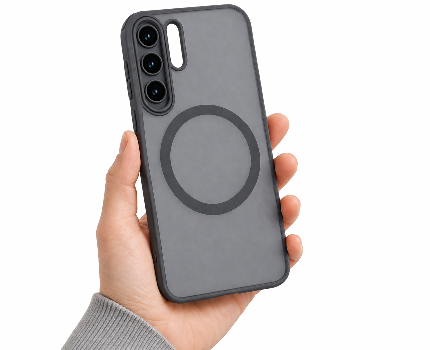 Spigen Capella Magnet Case Samsung Galaxy S26 Ultra – Qi2 Magnet | Frost Black