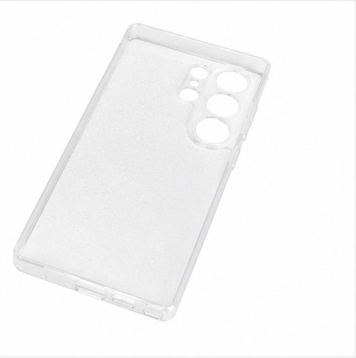 anco Shine Case für Samsung Galaxy S26 Ultra – Transparente TPU Hülle mit Glitzereffekt