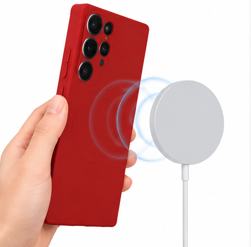 anco Mag Case für Samsung Galaxy S26 Ultra (S948B) - MagSafe kompatible TPU Hülle