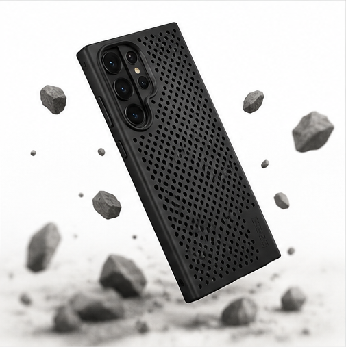 CARE Heat Beat Case für Samsung Galaxy S25 Ultra - Kühlende Schutzhülle aus recyceltem Material