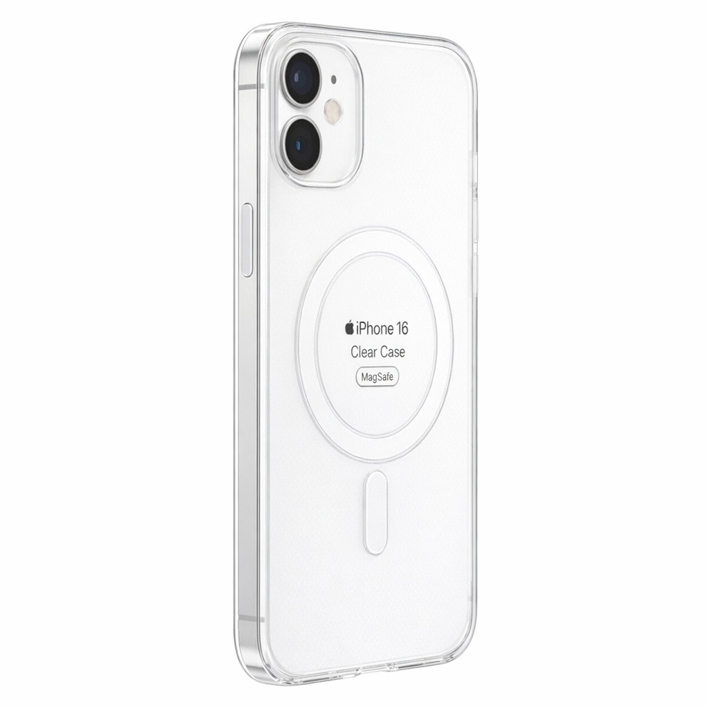 Apple Clear Case mit MagSafe für iPhone 16 – Transparent