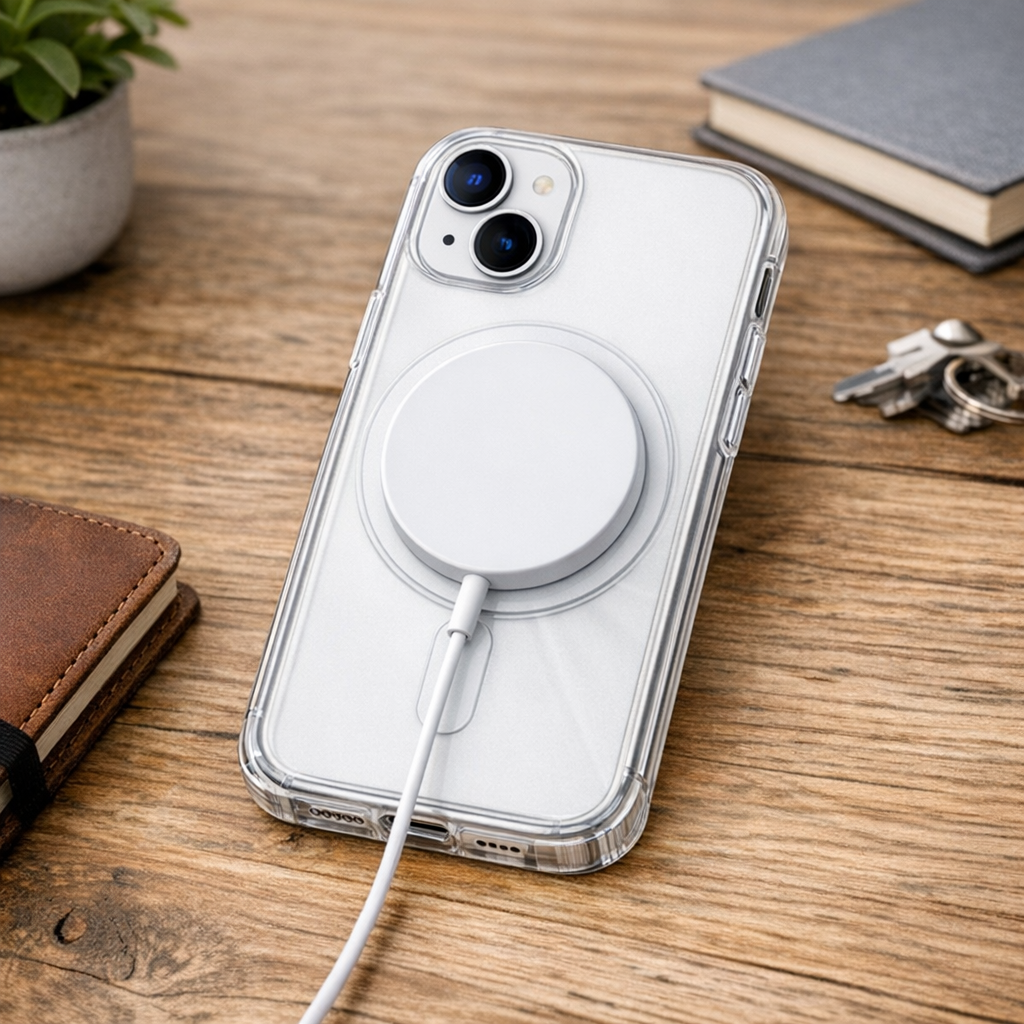 Apple Clear Case mit MagSafe für iPhone 16 – Transparent