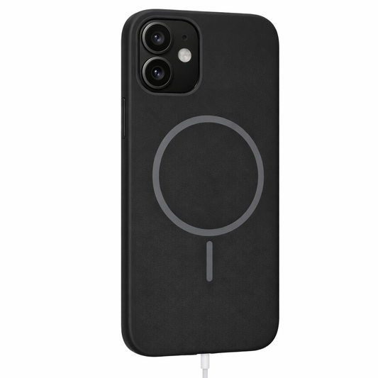 iPhone 16 MagSafe Silikon Hülle Schwarz – anco Magnet Case
