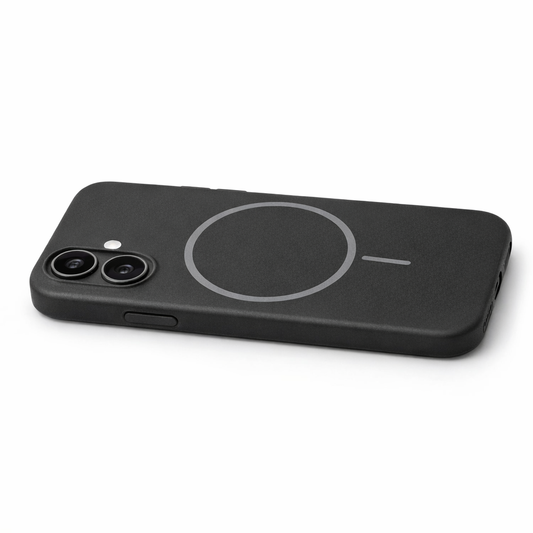 iPhone 16 MagSafe Silikon Hülle Schwarz – anco Magnet Case