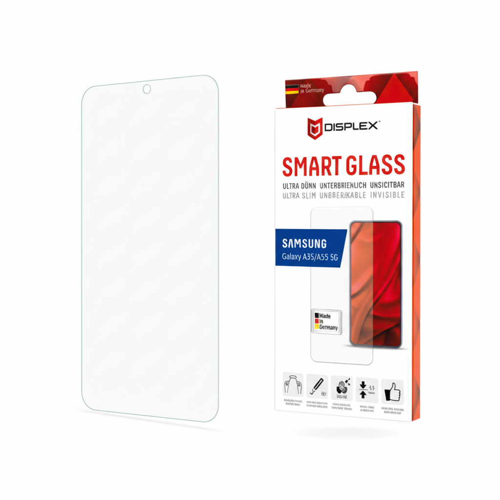 DISPLEX Smart Glass Panzerglas für Samsung Galaxy A35 A55 5G