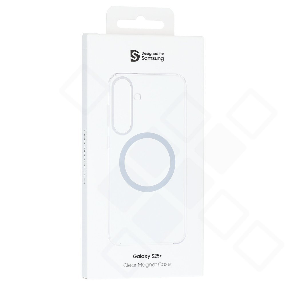 Designed for Samsung Clear Case Qi2 für S936B Samsung Galaxy S25+ - transparent