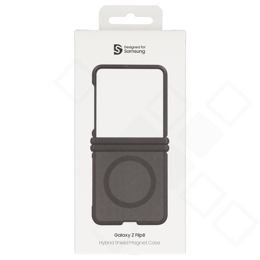 Designed for Samsung Hybrid Magnet Shield Case für F776B Samsung Galaxy Z Flip8 - black