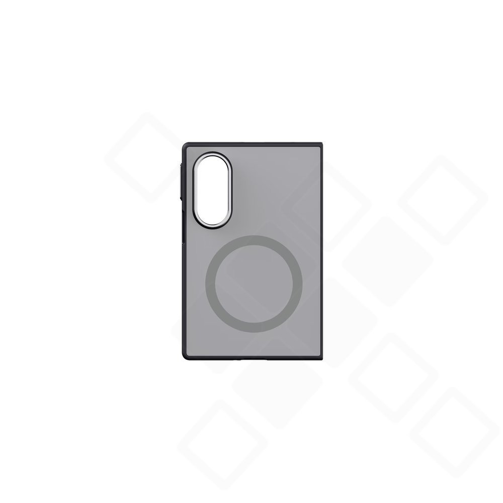 Designed for Samsung Mirror Magnet Case für F971B Samsung Galaxy Z Fold8 - silver
