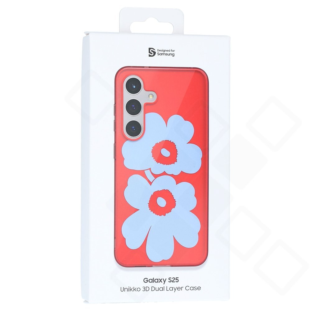 Designed for Samsung Unikko Hybrid Case für S931B Samsung Galaxy S25 - red