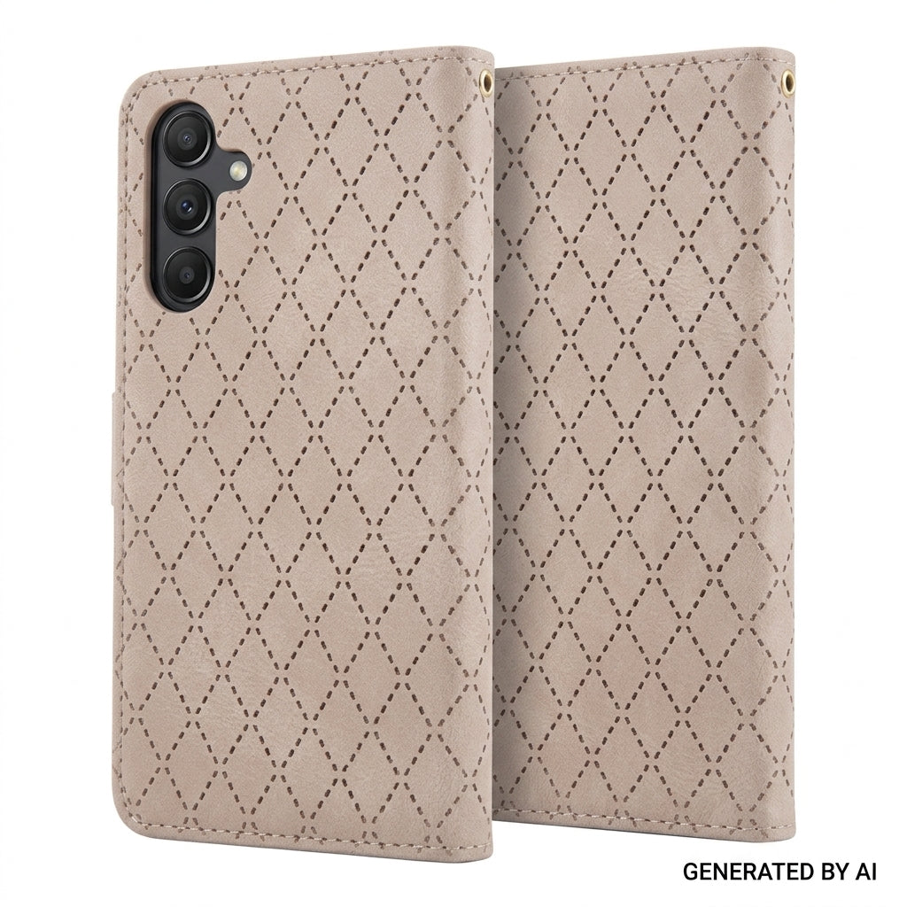 anco Bookcase Style Magnetic – Galaxy A27 5G | Kartenfach & Karo