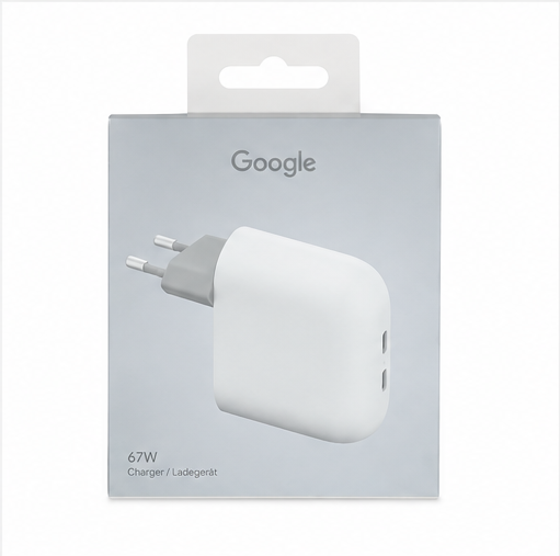 Google Pixel Flex 67W USB-C Dual-Port Schnellladegerät Original
