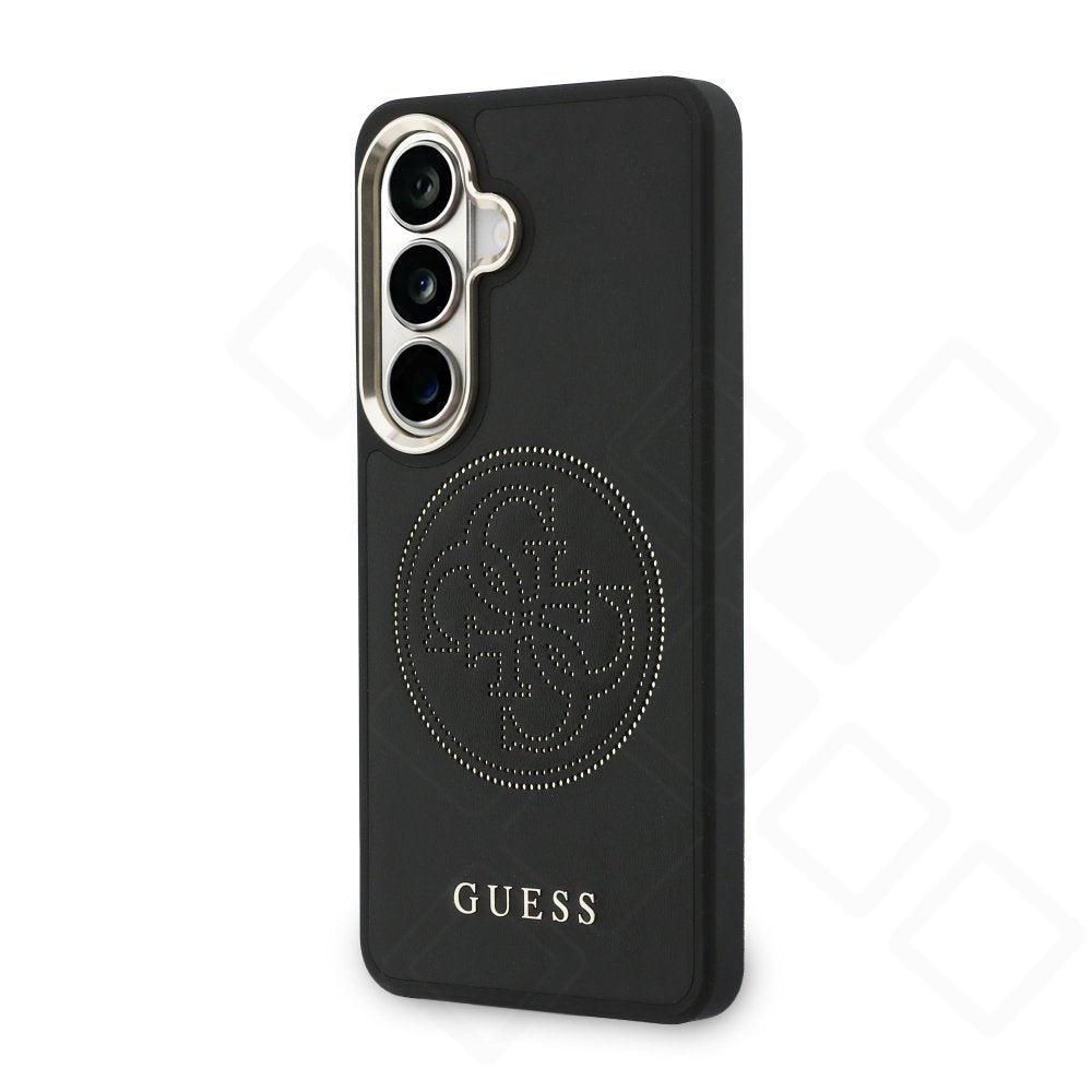 Guess 4G Perforated PU Leather Case für S942B Samsung Galaxy S26 - black