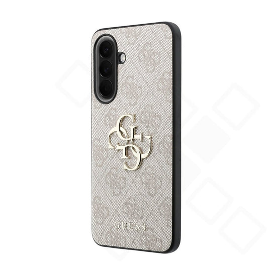 Guess PU 4G Metal Logo Case für A576B Samsung Galaxy A57 5G - pink