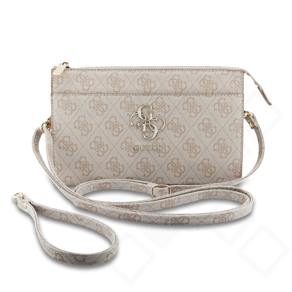 Guess PU 4G Metal Logo Phone Bag - pink