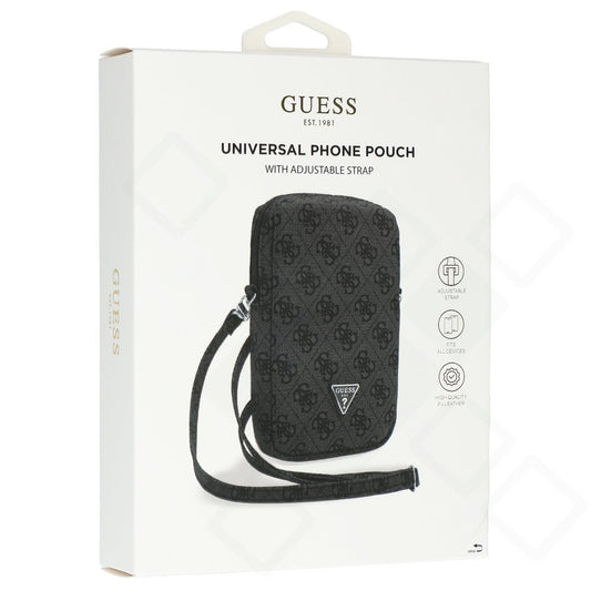 Guess PU 4G Triangle Logo Wallet - black