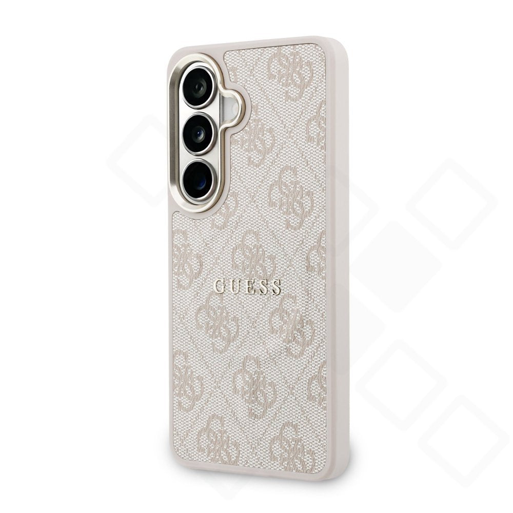 Guess PU Leather 4G Gold Frame Magnetic Case für S947B Samsung Galaxy S26+ - pink