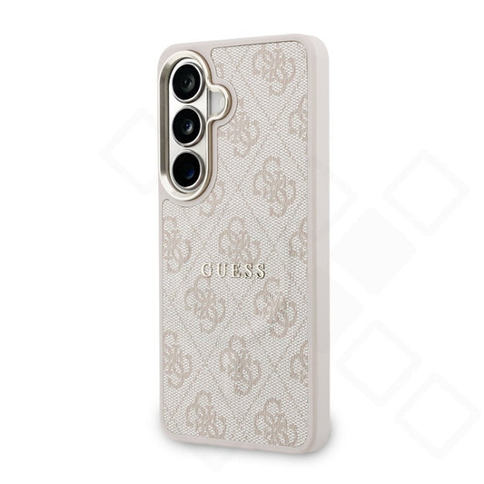 Guess PU Leather 4G Gold Frame Magnetic Case für S947B Samsung Galaxy S26+ - pink