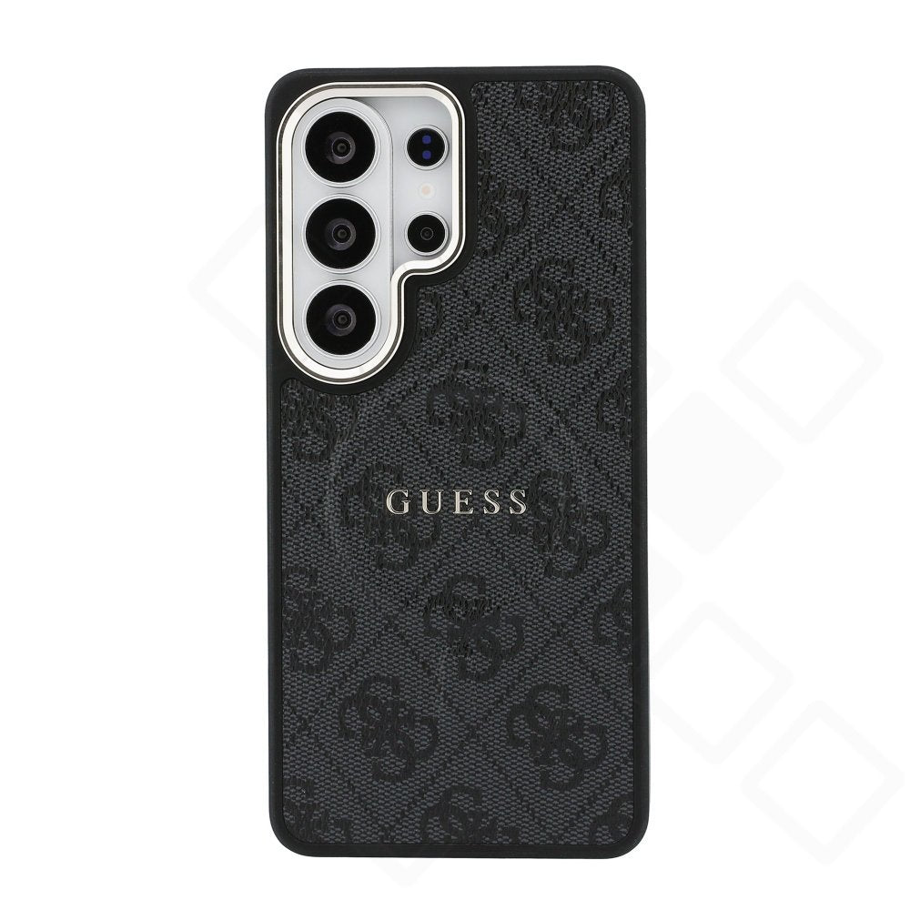 Guess PU Leather 4G Gold Frame Magnetic Case für S948B Samsung Galaxy S26 Ultra - black