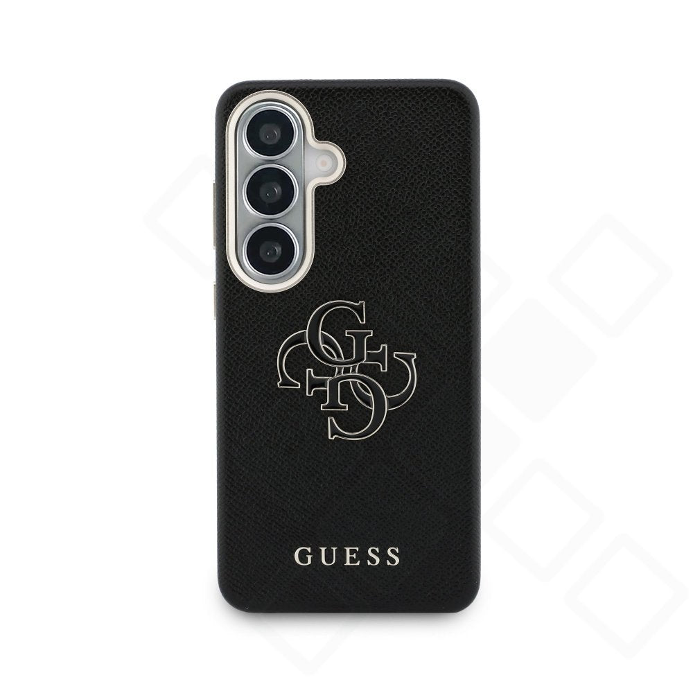 Guess PU Saffiano Case für Samsung Galaxy S26 – Schwarz