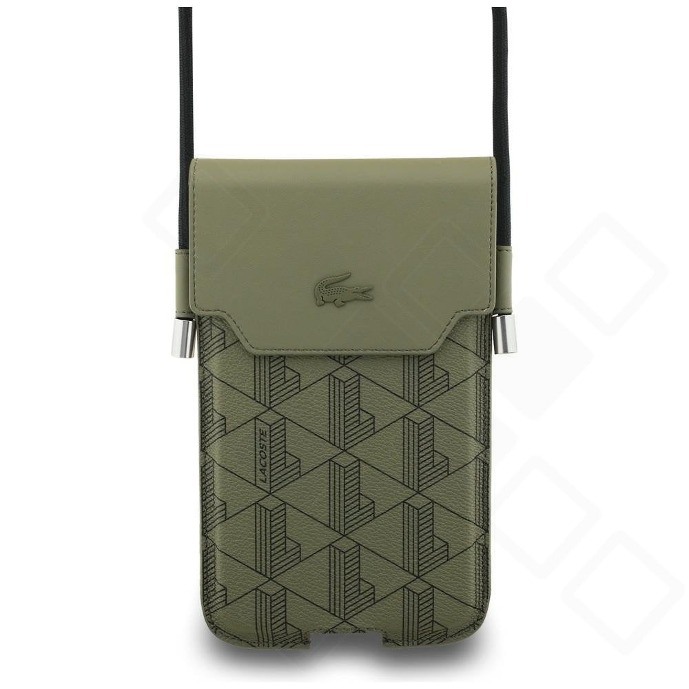 Lacoste Universal Sleeve Crossbody The Blend XL - green