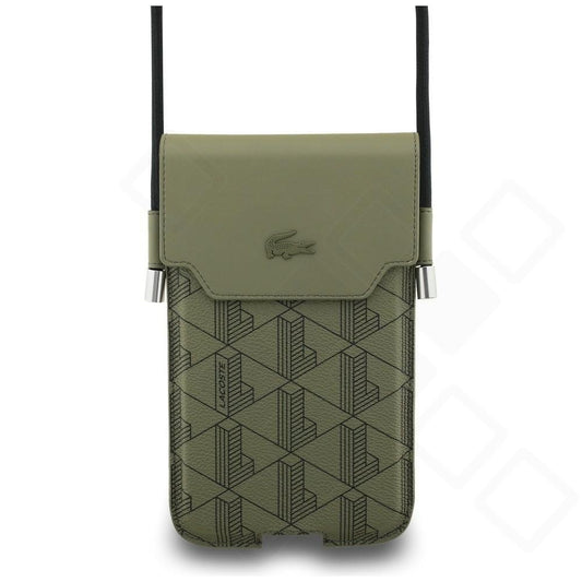 Lacoste Universal Sleeve Crossbody The Blend XL - green