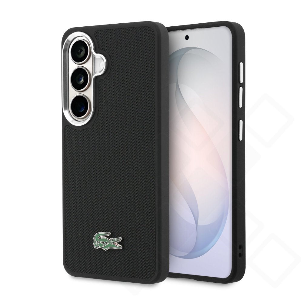 Lacoste Wrap Petit Pique PVC Case für S942B Samsung Galaxy S26 - black