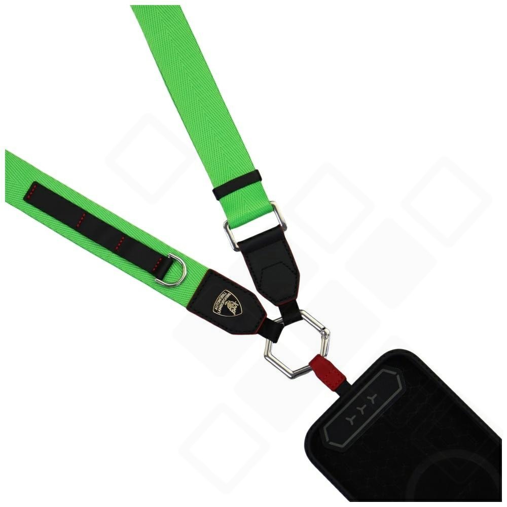 Lamborghini Crossbody Lanyard - green
