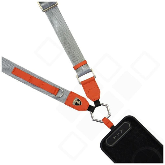 Lamborghini Crossbody Lanyard - orange
