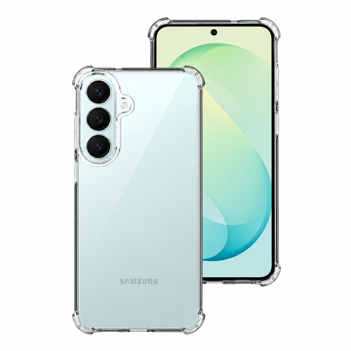 Mobeen Clear Cover für Galaxy S26 FE, transparent