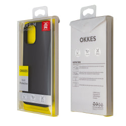 Samsung Galaxy S25 Edge Hülle Schwarz – OKKES Slim TPU Case