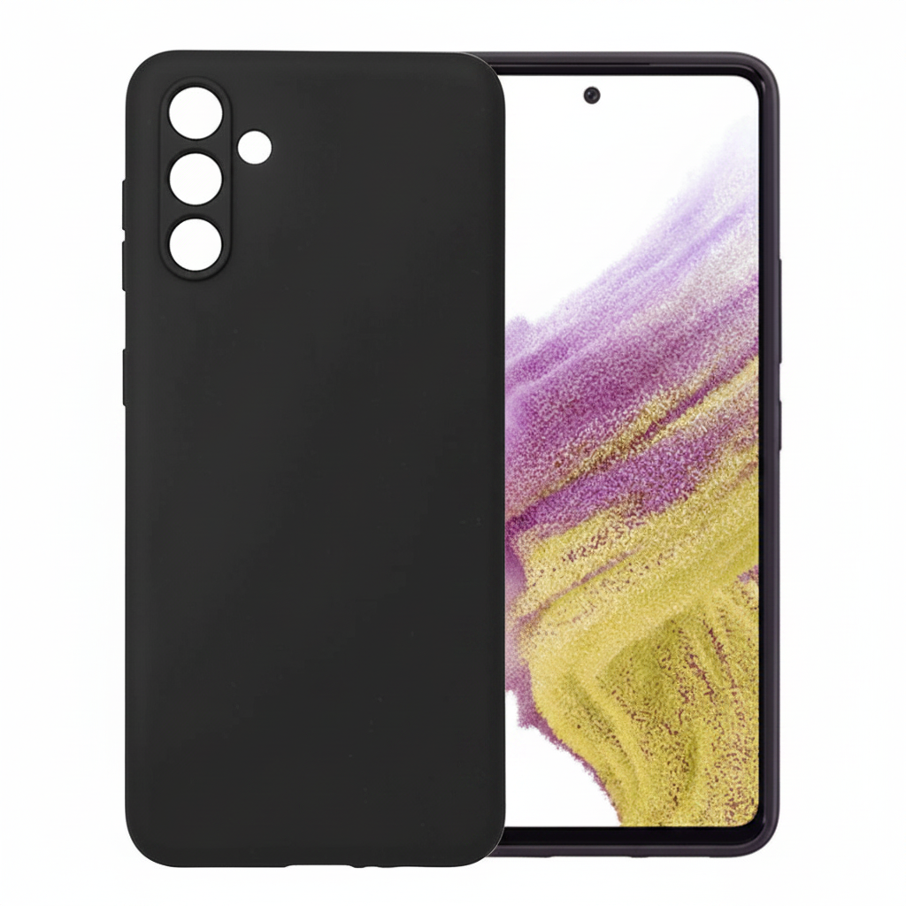 OKKES Basic TPU Case für Samsung Galaxy S25+ in Schwarz