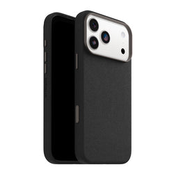 OtterBox Symmetry Cactus Leather Schutzhülle für Apple iPhone 17 Pro Max in Schwarz mit MagSafe
