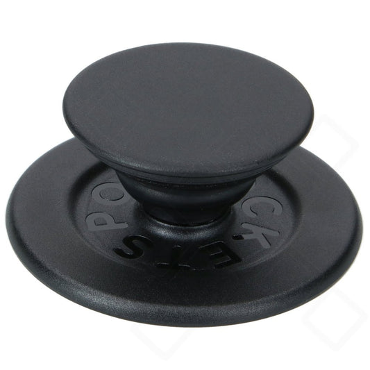 PopSockets PopGrip Round MagSafe in Schwarz mit magnetischem Adapterring für Smartphones